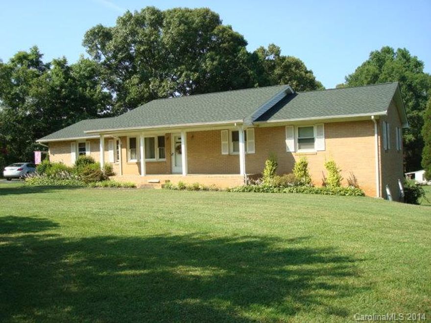 Ranch/basement--5 bedrooms, 2.5 baths, range and sink in basement for canning, greenhouse, large detached garage/workshop, wired with woodstove, and compressor, apple and pear trees, great garden spot, rocking chair front porch, looking for space, this is it!!