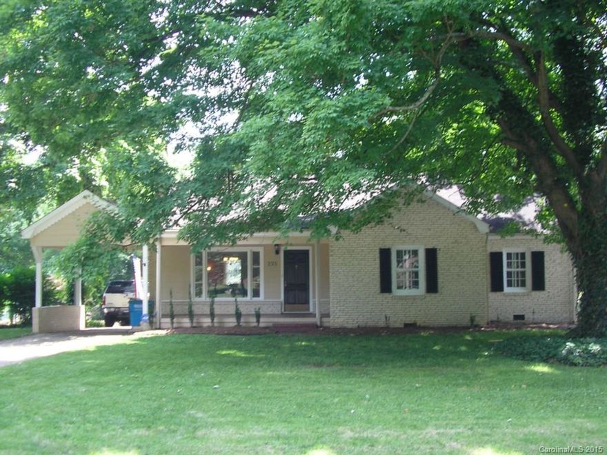 REMARKS: Beautiful updated home in the Catawba College Area. Living room with large windows, fireplace with built ins and wood floors. Formal dining room with pass threw to kitchen with wood floors. White kitchen cabinets, granite counters and stainless steel appliances. Large open sun room with new windows and tiled floors. Owners suite is private two closets wood floors and on suite bath.Guest bedroom with chair rail and wood floors. Guest bath has bead board trim dual sinks tub/shower combo.
