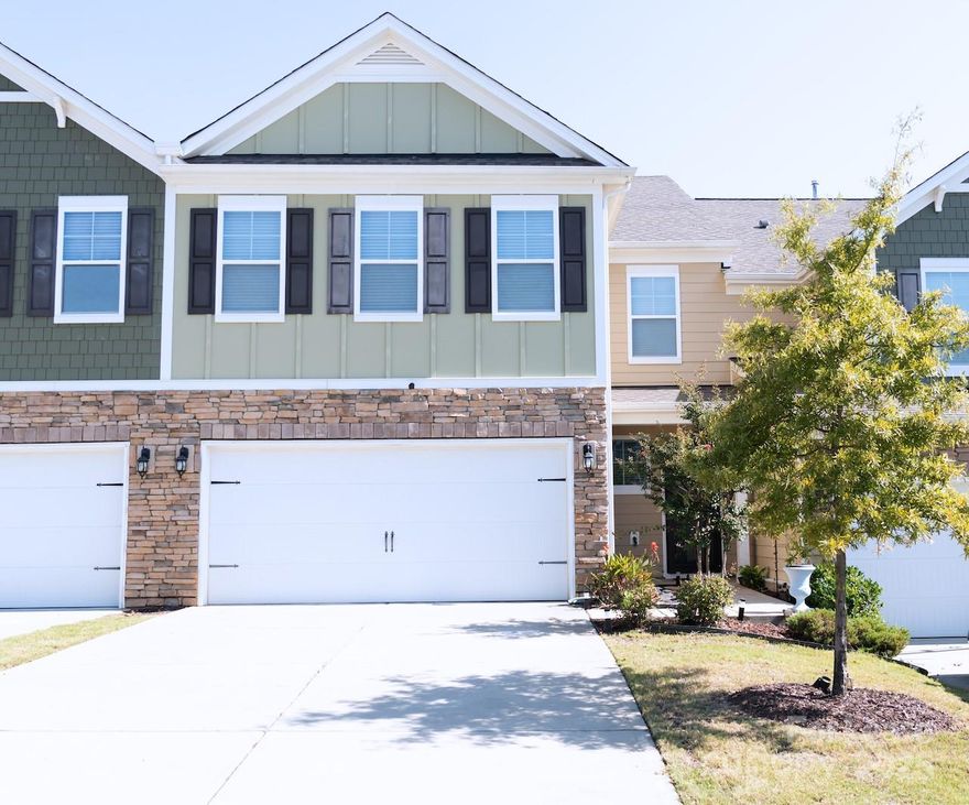 Introducing our stunning and spacious Livia Townhome!With 4 bed & 3 baths, it's the perfect blend of luxury and functionality.The upper-level owner's suite provides a private retreat, while the main level boasts a guest bedroom and full bath for your convenience.Prepare to be wowed by the gorgeous kitchen featuring a large island, gas range, granite countertops, and a stylish backsplash. And let's not forget about the lavish hardwood flooring that adds elegance to every corner.Located near shopping centers and nestled in the top-rated Fort Mill school district, it's a dream come true for families seeking an ideal place to call home.But that's not all - we've got amazing amenities too! Dive into the refreshing outdoor pool, perfect for those sunny days when relaxation is a must. And if you're a nature enthusiast, you'll love being less than 15 minutes away from McDowell State Park and its incredible boating and fishing areas of the sparkling waters of Lake Wylie.