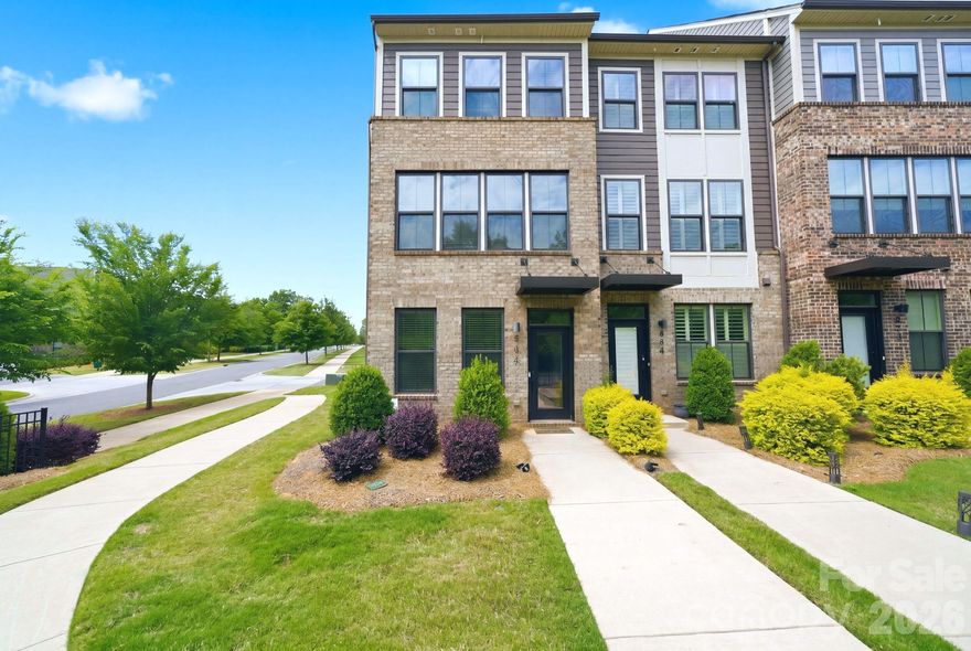 Welcome to 804 Broad River Lane — where modern style, thoughtful design, and unbeatable convenience come together just minutes from Cotswold.

This beautifully designed 3-bedroom, 3.5-bath end-unit townhome offers bright open-concept living spaces, contemporary finishes, and a layout designed for both everyday comfort and effortless entertaining. Natural light pours throughout the home, enhancing the clean, modern aesthetic and creating an inviting atmosphere from the moment you walk in.

The kitchen flows seamlessly into the main living area, while the main-level balcony creates the perfect extension of the space — ideal for morning coffee, fresh air, or casual evenings outdoors. Each bedroom offers its own sense of comfort and privacy, while the spacious layout provides flexibility for today’s lifestyle.

And the true standout? The rooftop terrace. Whether you’re entertaining under the Charlotte skyline, hosting friends, or unwinding at sunset, this elevated outdoor space adds a lifestyle element that’s hard to find.

Conveniently located near shopping, dining, and everything Cotswold has to offer.