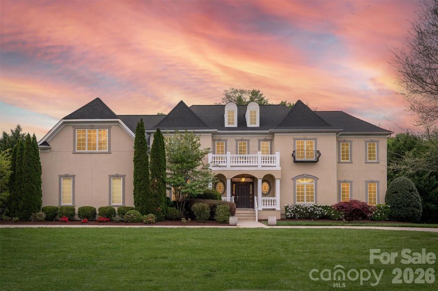 Beautiful 6900 square foot estate home in popular Marvin Creek development located on private premium lot backing to acres of common area. Two story foyer with double staircase leads to a lovely Great Room with coffered ceiling and gas fireplace with stone surround. Hard to find floor plan features a large guest suite with attached full bath and separate sitting area, private separate office + additional powder room on the MAIN floor. Expansive kitchen features a commercial gas range, 3 ovens, warming drawer, built in fridge, walk in pantry + butler pantry with additional wine fridge. Kitchen opens to a beautiful sunroom overlooking the private backyard. Upstairs features 2 secondary rooms with a amazing attached flex space + dedicated bath & walk in closet + 2 additional secondary rooms with attached full baths. Lovely primary suite includes a private sitting area + 2 HUGE walk in closets! Second floor also features a large theater room! Home includes great outdoor spaces including a beautiful deck (2021) + additional outdoor built in seating area and a putting green. Fully fenced backyard with full irrigation backs to acres of common area. Other outdoor features include circular Driveway + 3 car garage! VERY well maintained home! Zoned for Marvin Schools.