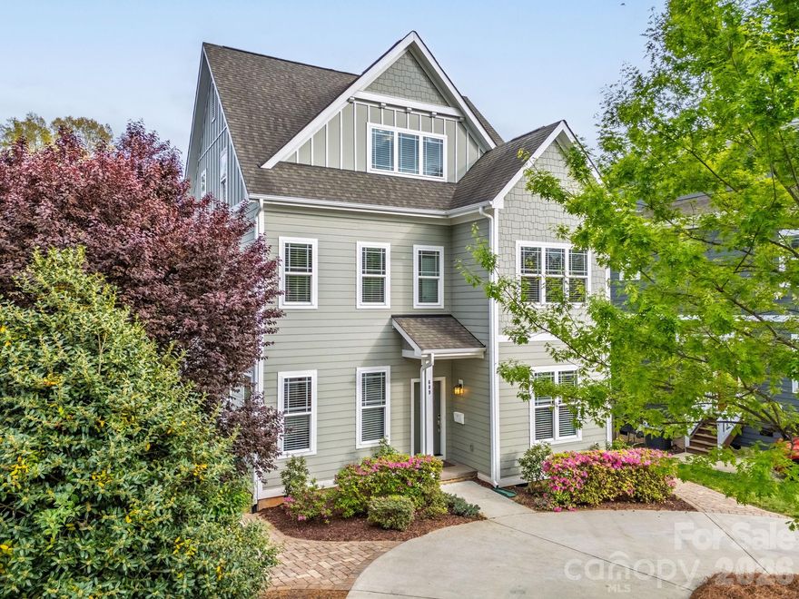 Welcome to this beautifully designed 4-bedroom, 4-bath home in the highly sought-after Historic Cherry neighborhood, just minutes from Uptown. Built in 2015, this home offers a spacious and versatile layout blending modern convenience with comfortable living in an unbeatable location. 

The open floorplan features a stunning kitchen overlooking the family room with a cozy gas fireplace which is perfect for entertaining. The kitchen is equipped with granite countertops, stainless steel appliances, a gas range, and a walk-in pantry with a dry bar beverage/coffee station that conveniently connects to the formal dining room. A bright breakfast area flows seamlessly onto the screened porch, where you can relax while overlooking the peaceful backyard complete with a paver patio and built-in firepit.

A guest bedroom with a full bath is located on the main level, offering flexibility as a private home office or guest space. Upstairs, the spacious primary suite boasts an ensuite bathroom with dual vanities, a garden tub, and a separate walk-in shower, along with a massive custom walk-in closet featuring built-in shelving and drawers. Two additional bedrooms and another full bath complete the second level.

The third floor offers an oversized recreation or media room with a beverage fridge, custom cabinetry, and a full bathroom. This room is multi-functional as a movie room, game space, or additional guest suite. Additionally, there is convenient walk-in storage on this level.

Located within walking distance to shopping, dining, greenways, parks and major conveniences including Trader Joe’s, Target, Atrium and Novant Hospitals, this home offers both charm and accessibility in one of the city’s most desirable neighborhoods.

Don’t miss this exceptional opportunity to live close to it all while enjoying the comfort of a thoughtfully designed home!