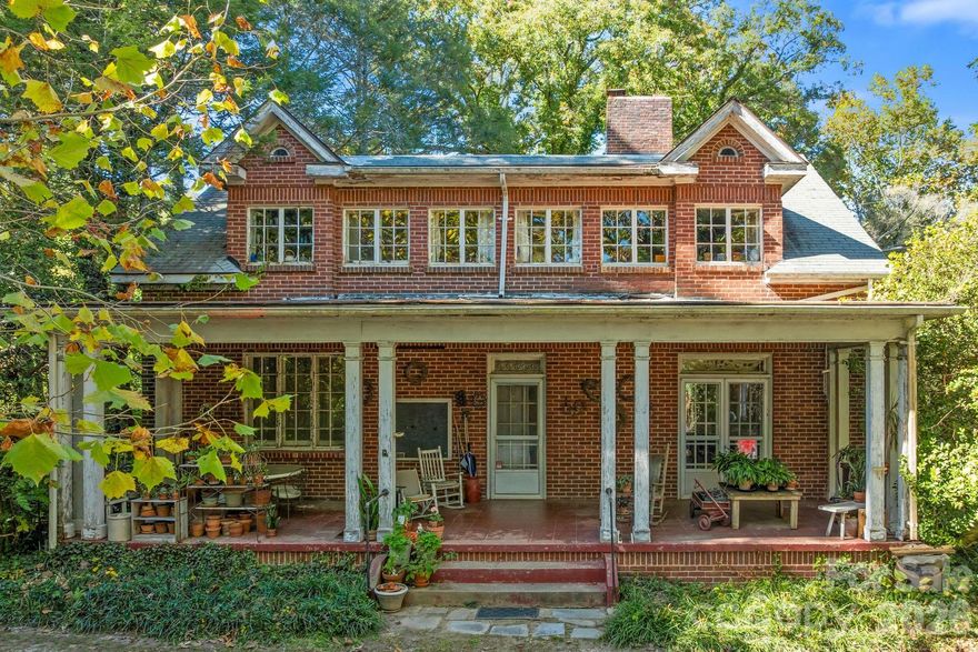 Unique Opportunity in Kenilworth – 2.23 Lovely Acres with 1920s Vintage Home.


Unlock the potential of 2.23 acres in Asheville’s highly desirable Kenilworth neighborhood, zoned RM-6 for medium-density residential development. This rare in-town parcel offers multiple paths to value (buyer to verify): subdivide for townhomes or cottage clusters, establish a tiny home community, or restore the existing 1927 brick Arts & Crafts residence as a family home or boutique bed & breakfast.


The existing home features original wood floors; built-ins; vintage windows; a deep, red ceramic tile front porch; and a second-story flex space with sink, range, and mini-fridge—ideal for guests or creative use. With Beaucatcher Road frontage, sewer access, and privacy in a central location just minutes from downtown Asheville, Mission Hospital, and Biltmore Village, this property offers both immediate utility and long-term upside. This property is ideal for developers, investors, or visionaries seeking a blend of classic charm and urban scalability.