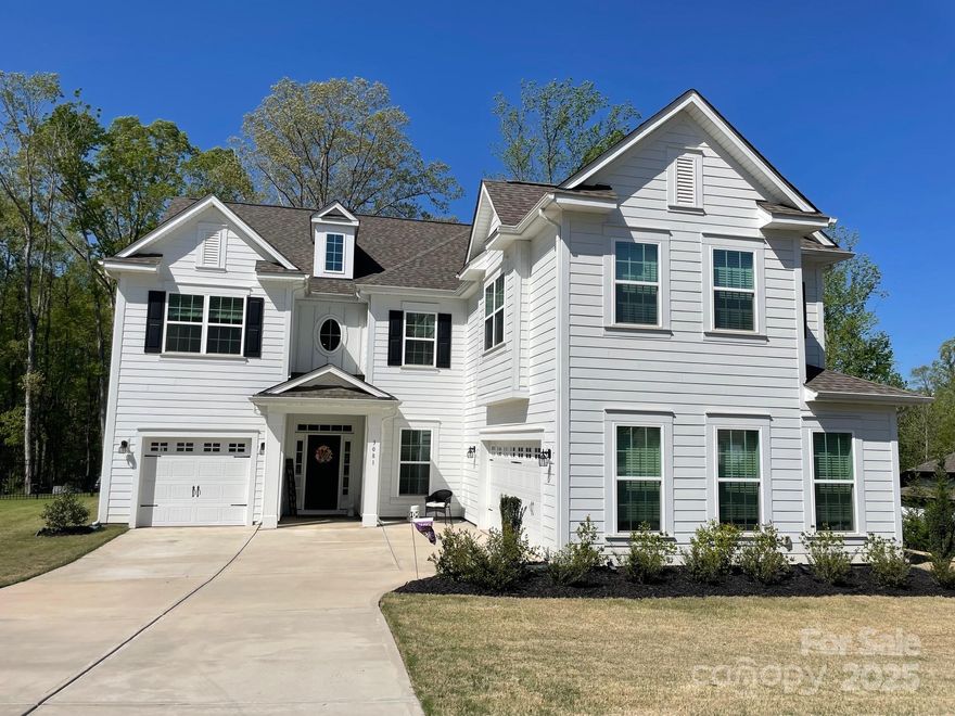 Beautiful magazine worthy home in the gated nhood of Bretagne on a oversized lot backing up to woods!  Step inside the open & airy floorplan perfect for daily living and entertaining. The spacious living room with its fireplace stone accent to the ceiling helps frame the large wall of windows. The kitchen is exceptional featuring both an island and peninsula! Nice breakfast area as well as a formal dinning space with a beverage center & scullery. The entire main floor draws you to the back yard featuring a covered oversized patio w/TV and an expansive .69acre lot that backs to an expansive wooded area. Amazing amount of light, privacy, and room for a pool!  Upstairs walks into a loft area, and has good sized bedrooms with large closets and a primary owners suite that is stunning. The walk-in shower is truly spa-like, plus a soaking tub, large dual vanities and a custom closet that is a cherry on top!  Don't miss the nhood amenities including pool, clubhouse, and play area & greenspace