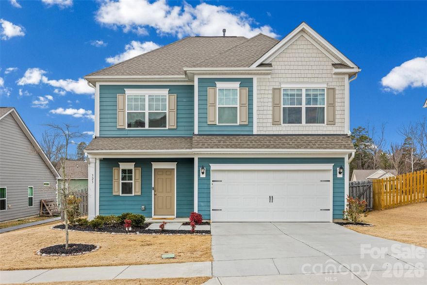 Welcome to this beautiful 3 bedroom, 2.5 bathroom single-family home in highly desirable River Park in Mount Holly, NC — where community, convenience, and lifestyle come together. This home features a fenced backyard, an oversized back patio with a large gazebo, and space for a future firepit — perfect for entertaining or relaxing evenings at home. A welcoming covered front porch adds charm and curb appeal. Inside, 9-foot ceilings on the main floor and an open-concept floor plan create a bright, spacious feel. The kitchen offers granite countertops, LVP floors, stainless-steel appliances, a built-in desk/drop zone area, and seamless flow into the living room — ideal for everyday living and hosting gatherings. Upstairs, you’ll find all 3 bedrooms, 2 full bathrooms, and a convenient laundry room. The two-car garage provides added storage and functionality. River Park residents enjoy resort-style amenities including a **community pool, clubhouse, playground, walking trails, pocket parks, sidewalks, and streetlights. The neighborhood hosts year-round events like chili cook-offs, outdoor movie nights, Santa visits, Easter egg hunts, and rotating food trucks — creating a true sense of community. Take a short walk to Mount Holly Main Street for “Mount Holly Nights” featuring live music, food trucks, a beer tent, and kid-friendly activities. The scenic trail extension is currently under construction to connect to River Street Park and Dutchman’s Creek, offering kayak and boat launch access. Conveniently located minutes from the U.S. National Whitewater Center, Charlotte Douglas International Airport, I-485, I-85, and public access to the Catawba River.