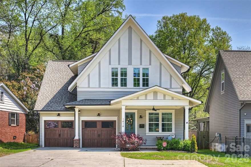 Welcome to 1414 Briar Creek Road — where comfort, charm, and convenience come together.
This inviting home features a functional layout with multiple flex spaces to fit your lifestyle. Spacious living areas, abundant natural light, and thoughtful upgrades throughout create a warm, welcoming feel from the moment you step inside.

The kitchen is designed to impress with ample cabinetry, generous workspace, and a large island with bar seating that anchors the space. It flows seamlessly into the main living and dining areas, making everyday living and entertaining effortless. A walk-in pantry adds both storage and style, complete with a dedicated nook for a coffee bar and beverage or wine fridge.

Generous bedrooms — including a main-level retreat — offer flexibility for guests, a home office, or hobbies. Outside, the expansive .43-acre lot is a rare find just 10 minutes from Uptown, featuring a fully fenced yard and mature trees that create a peaceful, private backdrop. A tri-fold door beautifully connects indoor and outdoor living, opening to a spacious patio ideal for relaxing evenings, grilling, and entertaining while overlooking your serene setting.

Ideally located minutes from the heart of Plaza Midwood and major roadways, this home blends neighborhood charm with easy access to dining, shopping, and everyday conveniences.