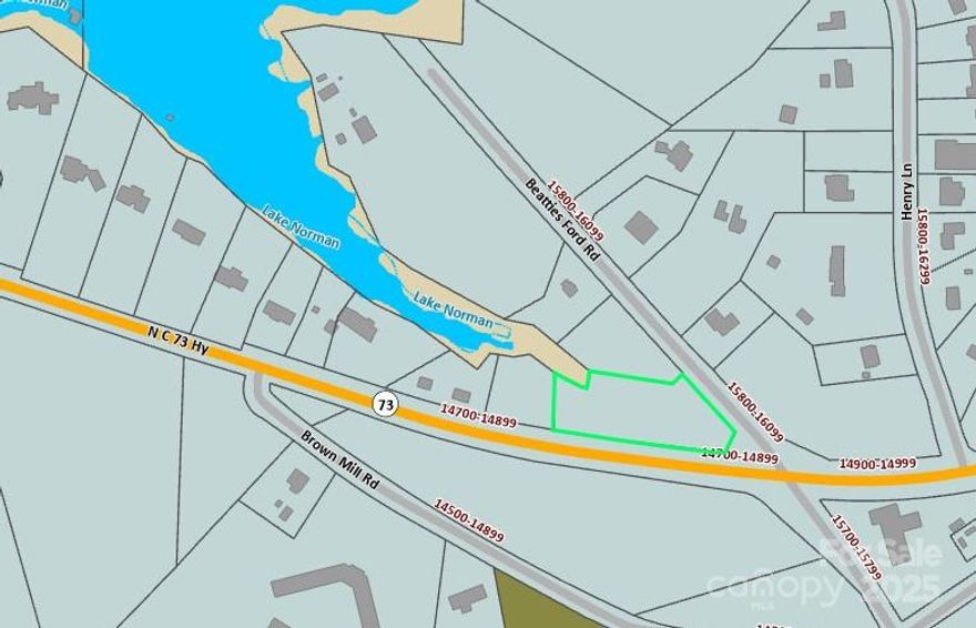 DON'T MISS OUT ON THIS!!! EXTREMELY RARE opportunity to BRING YOUR BUILDER & BREAK GROUND ON LAKE NORMAN!! 1.43 Lake Norman waterfront acres offered for purchase through this listing for $1.45M (14899 NC Hwy 73 Hwy; MLS #4319656) with opportunity to own UP TO A STAGGERING 5.043 LAKE NORMAN WATERFRONT ACRES AVAILABLE IF ALL SEVEN (7) INDIVIDUAL LOTS ARE PURCHASED TOGETHER (!!) For some, this is a DREAM COME TRUE, and a long-awaited PRIME moment to create something very special that can be enjoyed, passed down & appreciated for generations to come. Development opportunities like this are EXTREMELY RARE and DON'T LAST LONG; if this is something you've been watching the market for YEARS in hopes of one day having a shot, it is FINALLY TIME TO SEIZE THE MOMENT!! Please reference MLS #s 4320385, 4319733, 4319698, 4319264, 4319628 & 4325821 to review other separately listed parcels. Seller open to potential negotiation if ALL seven (7) lots are purchased simultaneously as a portfolio. THE OPPORTUNITY OF A LIFETIME IS BEFORE YOU!!