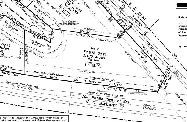 14899 NC Hwy 73 Highway