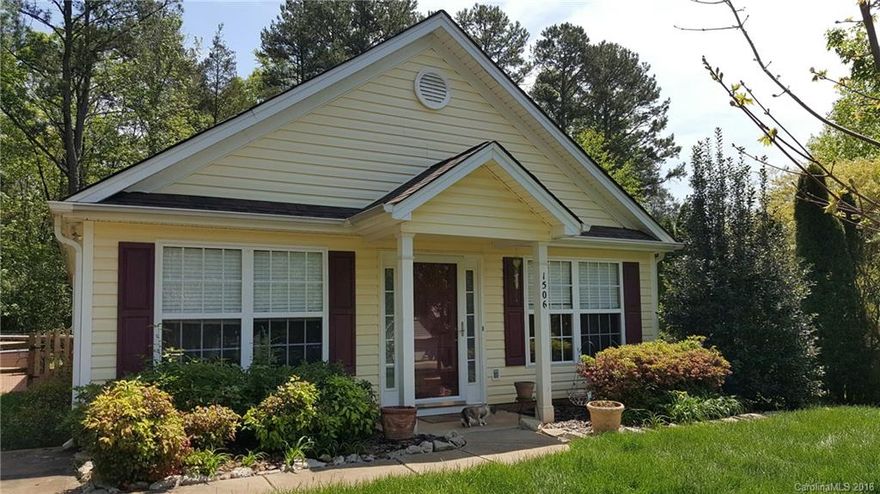 Charming Home on a cul de sac lot! Open Floor plan at entry has vaulted ceiling and hardwoods in Living/Dining Room combo. Great backyard with fencing, covered patio and outside storage. Property extends beyond the fence. Master also has vaulted ceiling, and a walk in closet. New Roof, Water Heater and Furnace (2015). Community amenities includes pool with a water slide , tennis courts, playground, and a club house. Mins from shopping center and restaurants. Refrigerator, Washer and Dryer stays.