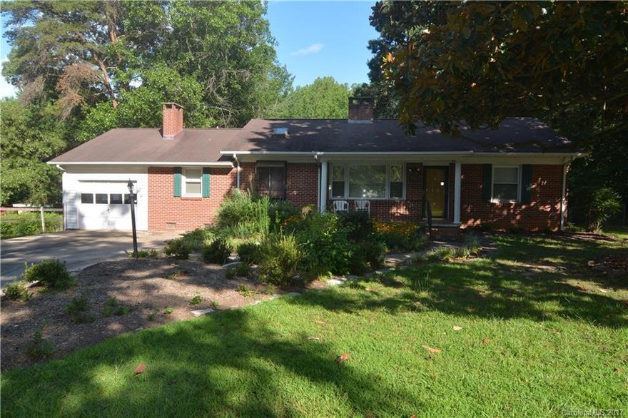 A unique home, with features varying from custom inlaid wood design over fireplace, to gourmet kitchen with gas range, (If you are a chef, you know gas is the only choice for true culinary craftsmanship) This home has been lived in and loved it's entire life. Built in 1955, it demonstrates a solidity that few homes can match. We offer the home "As Is". While she may need some attention, the bones are definitely there. The floorplan is unique as well. This is one that you must see to appreciate.