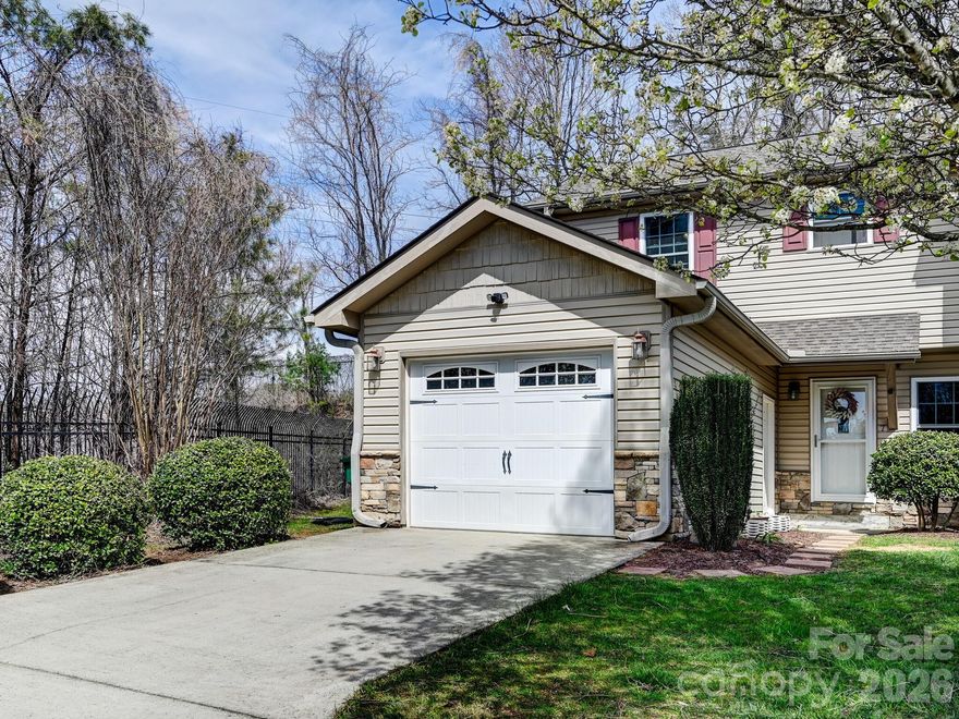 Welcome Home! Gorgeous end-unit townhome in desirable and easily accessible Lake Julian Trails community. Close to everything Asheville has to offer; Blue Ridge Parkway, downtown, shopping, hospitals, North Carolina Arboretum. This meticulously maintained three bedroom two and half bath home offers a spacious living area with plenty of windows for natural light. The location of this home tucked away in the corner of the neighborhood provides a fenced back yard with plenty of privacy for your quiet retreat. Ample parking with a garage and driveway. Lake Julian Trails is a fantastic community that is very walkable with a community dog park. This home is the complete package; privacy, accessibility, and potential to make your own.