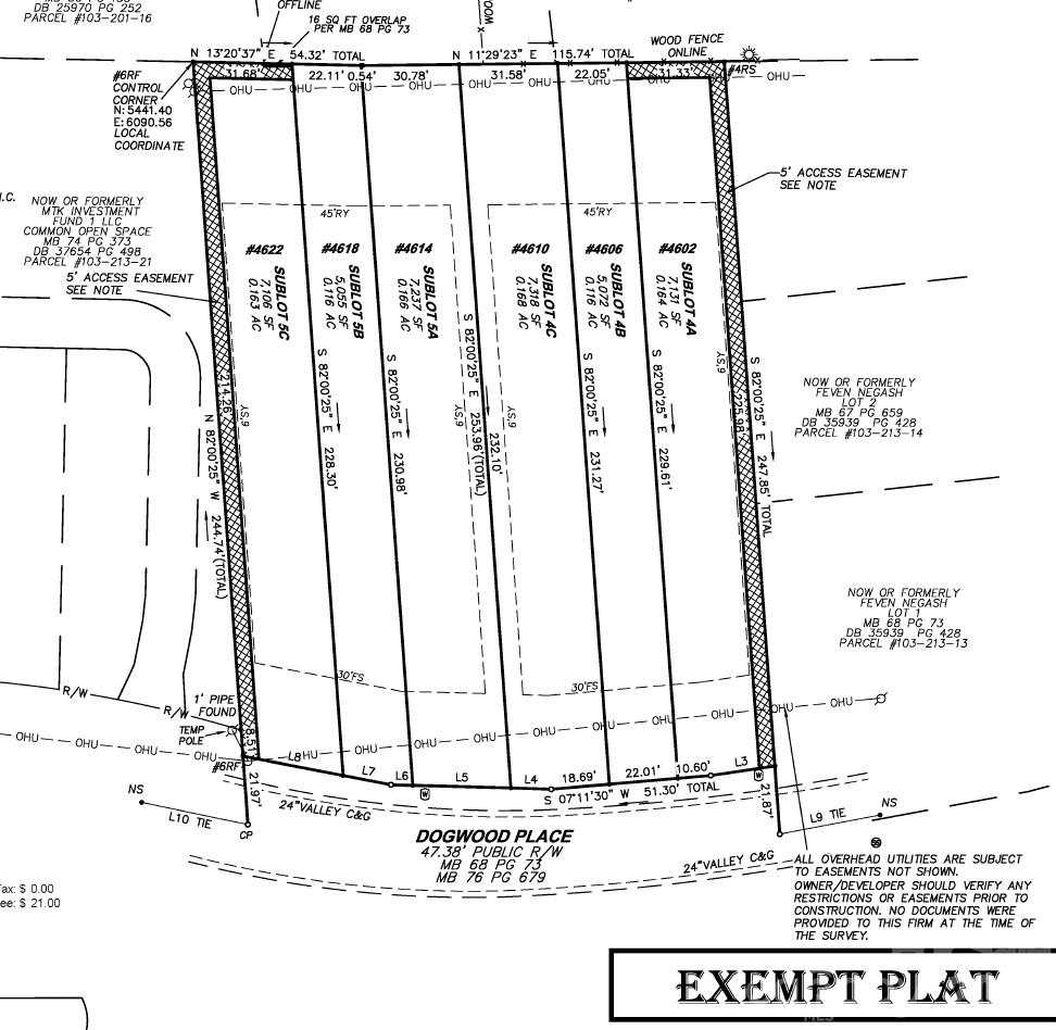 4614, 4618, 4622 Dogwood Place