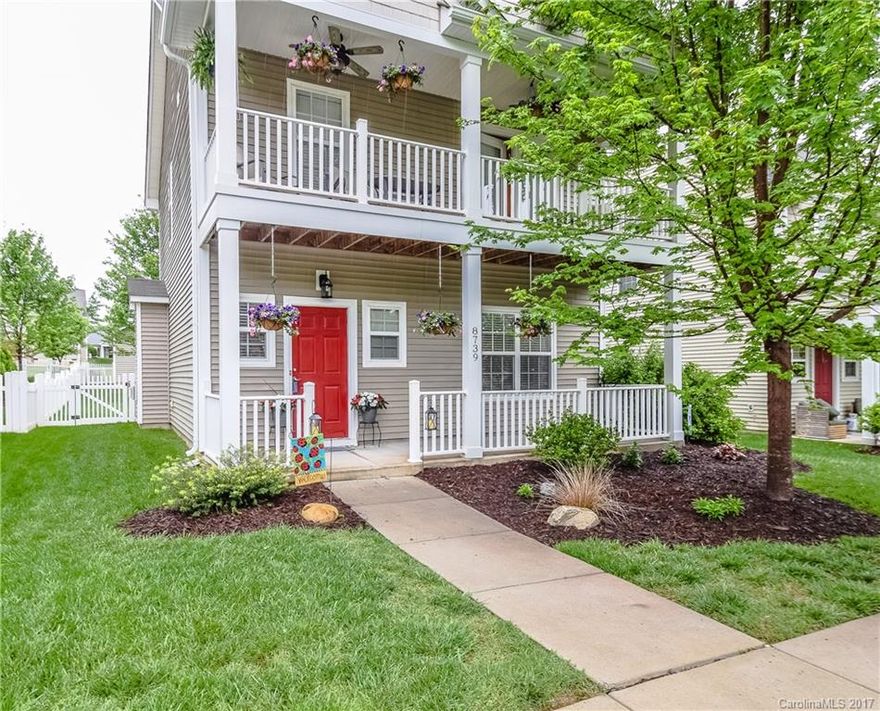 Better than new! Let the brand new AC, new paint, new flooring throughout WOW you! Charming Charleston style 3 bedroom, 2 1/2 bath home in the desirable Alexander Chase neighborhood. Open kitchen with ss and black appliances, beautiful cherry cabinets lead into the cozy great room with fireplace. Upstairs boasts a large master bedroom, bath and walk-in closet, spacious secondary bedrooms. Fenced in backyard w/ storage shed! Garage has sink and hose bib. Walk or bike on the green way to Birkdale!