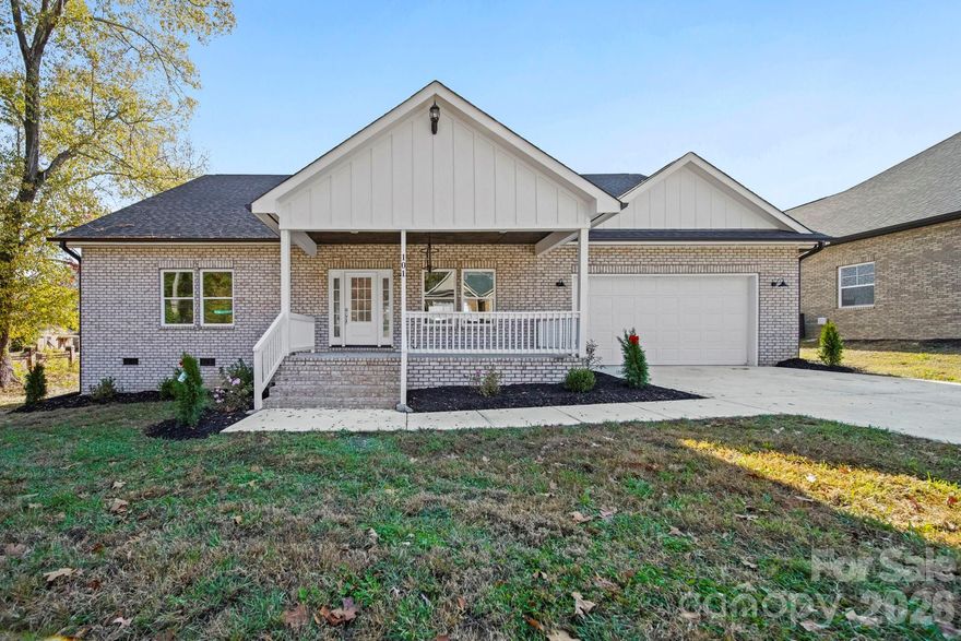 Central Location in a Quiet, Quaint Subdivision!
This beautiful 2024-built home offers modern living with soaring vaulted ceilings, 4 spacious bedrooms, and 3 full bathrooms—all on one level with a generous 2,135 sq. ft. layout.

Enjoy a large, open kitchen featuring granite countertops, a built-in microwave, and a dishwasher. The home’s thoughtful design and single-story floor plan make it both comfortable and convenient.

Located within walking distance to nearly everything Wadesboro has to offer:
• Wadesboro Park
• Native State Beer Garden
• Oliver’s Uptown Dining
• Public Library
• Thrift shops
• Little’s Hardware
• Renewed Strength Gym

Plus, just 1 mile from Twin Valley Golf Course and a short drive to major destinations:
• 20 minutes to the Monroe Expressway
• 20 minutes to Rockingham
• 45 minutes to Pinehurst
Move-in ready and perfectly situated—this home combines modern features with small-town charm.