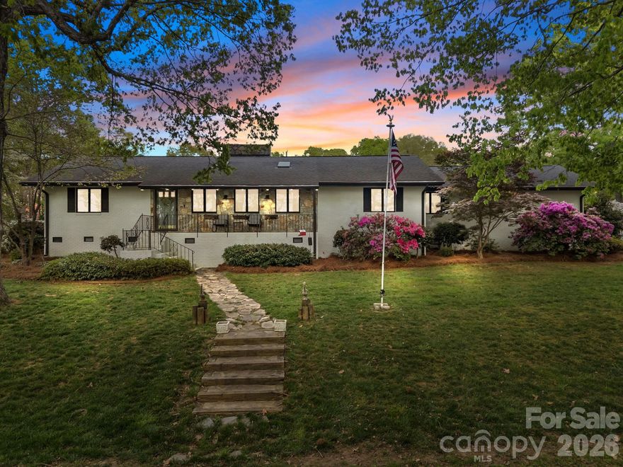 Stunning “true” waterview home in a highly desirable, one-of-a-kind location. Willow Oak Rd is a picturesque, tree-lined street that gracefully circles a peninsula on Lake Tillery. This exceptional all four-side brick, 4-bedroom, 2-bath home offers approximately 2,100 square feet and sits on an inland point, showcasing expansive waterviews and breathtaking evening sunsets over the lake.

The inviting living room features a beautiful stone fireplace, creating a warm and welcoming focal point. Updates completed in 2021 include new flooring throughout, beautifully updated bathrooms with ceramic tile, fresh interior paint, and a reconfigured layout to enhance the home’s flow and functionality. The kitchen features quartz countertops and an abundance of cabinetry, offering both style and ample storage.

The backyard is an entertainer’s dream, featuring a beautiful waterview setting and a charming gazebo—perfect for relaxing, hosting, and enjoying the serene surroundings. Additional features include an attached 2-car garage and a wired detached workshop, providing plenty of space for storage, hobbies, or projects.

Recap:  4 bedrooms, 2 baths, 2095 heated sf., Attached garage 534 sf., Detached 2 car metal carport 342 sf, backyard ground level decking 558 sf. includes a covered grilling area, step up deck area 151 sf, open, and enclosed summer gazebo of 150 sf.  Backyard is a pretty area with privacy fencing.  Also, a wired workshop 641 sf, (24 x 26 ) with a lean to of 200 sf. on the property.   

The popular Piney Point Golf Course, clubhouse, and pool are just minutes away, adding even more convenience and enjoyment to this exceptional property. There are private owner boat slips, within minutes and based on availability.  Norwood is known as the "Gateway to Lake Tillery" and has quaint shops, eateries, grocery shopping  and NC wildlife public access to Lake Tillery, within 10 minutes.