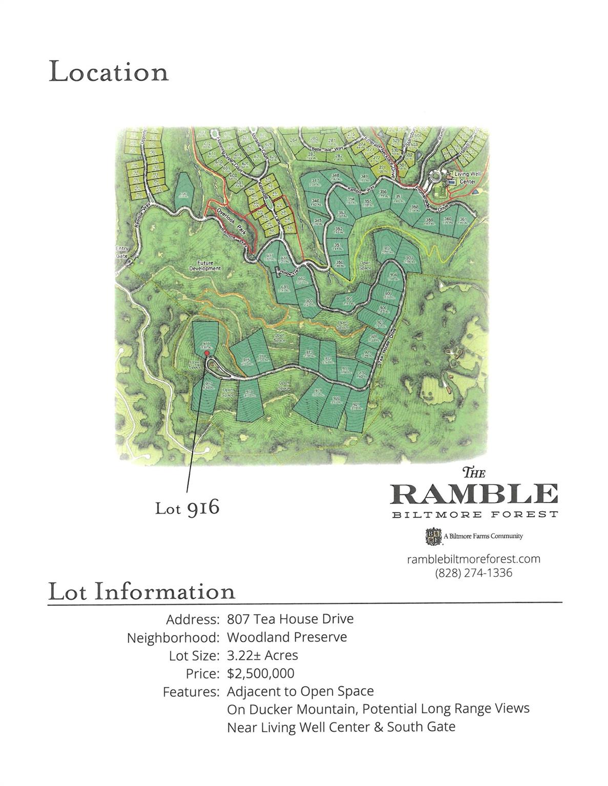 Ramble Biltmore Forest - Land