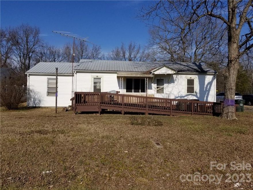 Judicial sale and will be subject to a 10 upset bid period.  Great investment potential. 3 bedrooms, 1 bath. Storage building out back and a rear load 1 car garage.  This is an "AS IS" sale and seller will not make any repairs.  Inspections are welcomed.