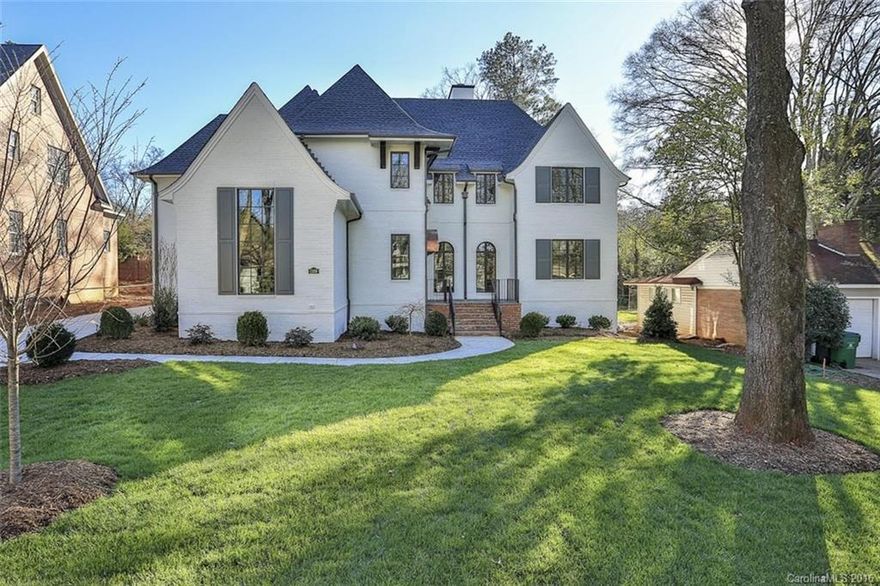 Custom home just completed Jan. 2016.  Amazing open floor plan with 10 foot ceilings. Great room opens to chef's kitchen, marble counter tops. Wolfe - SubZero appliances. Amazing study w vaulted shiplapped ceilings. Master suite on the main floor with huge walk in closet & beautiful marble bath.  Extensive moldings.  Great room and back porch gas fireplaces. Three bedroom suites up with large playroom. Two car detached garage on fenced private lot. Minutes to uptown, shopping, every convenience.