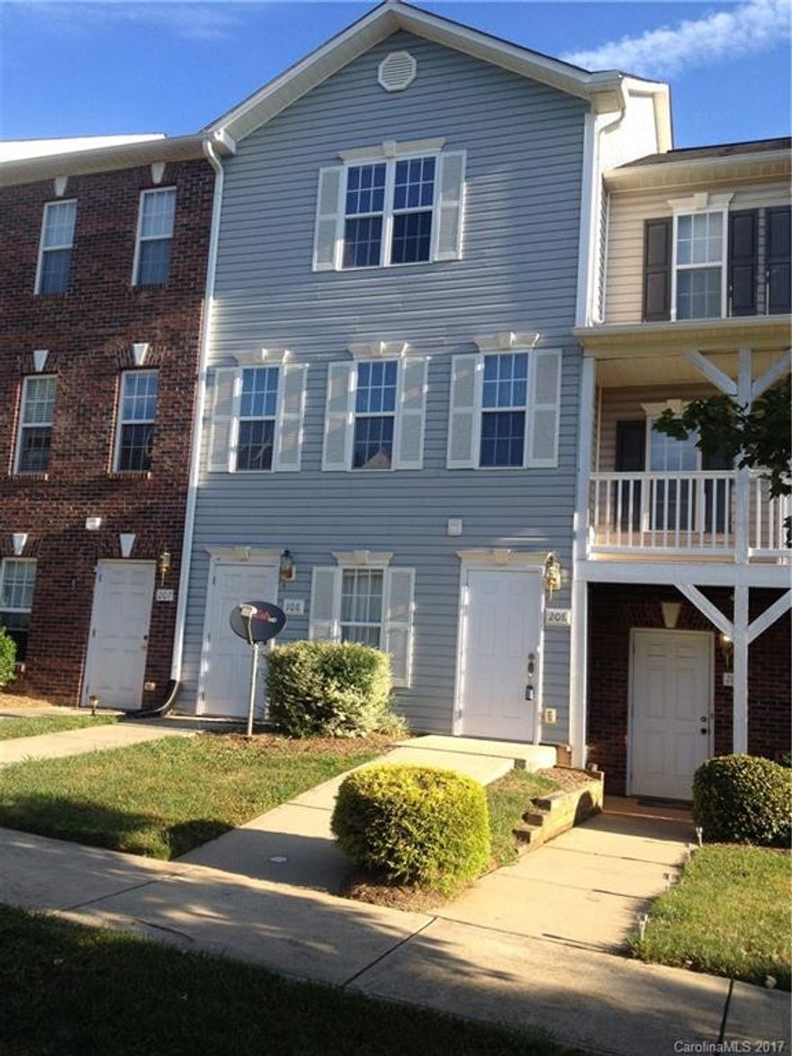 Spacious townhome in a very convenient location.  Close to I77, Lowes Corp, Lake Norman Hospital, Restaurants and more!  Floor plan has two large bedrooms with there own private baths. Main level has all the living space and an exterior deck. Interior stairs to main level in the front and exterior stairs to the deck in the back.  This is a second and third story unit.