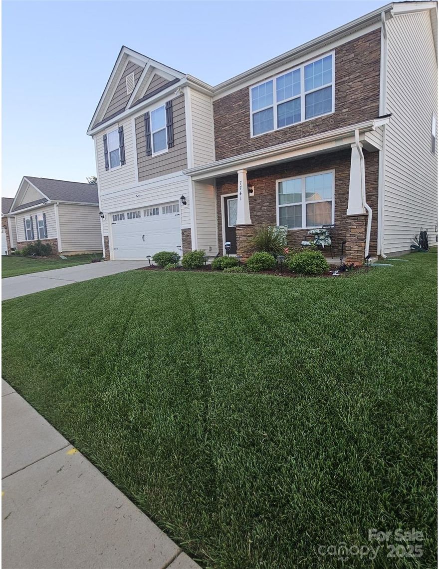 Move-in ready and better than new! This 5BR, 3BA home in the nearly completed section of Nolen Farm offers privacy with no rear neighbors and a flexible layout featuring a main-level guest suite. Enjoy a bright kitchen with granite counters and gas range, open living space, and a spacious primary suite with a huge walk-in closet. Blinds and appliances already installed—just move in and enjoy!

Nolen Farm’s low monthly HOA gives you access to a resort-style pool, splash zone, clubhouse, pickleball & basketball courts, walking trails, playground, dog park, picnic areas, and more. Conveniently located near Lake Wylie, Crowders Mountain State Park, shopping, dining, and top schools.

Why wait on new construction? This home offers the perfect blend of comfort, convenience, and community—schedule your tour today!