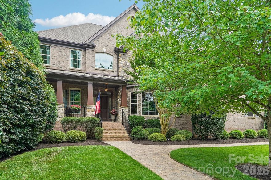 This is a rare opportunity to own a home that actually does have it all.  The brick and stone craftsman style beauty is quality built by renowned James Custom Homes and is located in desirable McKee Plantation, a quiet and friendly enclave with close-by conveniences and highly rated schools.  The tour starts with the aesthetic that only a side load 3 car garage can offer including brick paver driveway and walkways.  Moving into the home we find more elevated features.  The recent kitchen and all full bathroom renovations were done with the intent of the owners staying here for a long, long time.  Full tile bathrooms, re-imagines spaces and the highest quality fixtures are seen at every turn.  The décor is current and neutral.  Lighting fixtures are amazing.  The kitchen and great room are flooded with natural light and bathe the gleaming hardwood floors in the  wonderful gathering spaces from the full glass dine-in nook to the spacious kitchen with wide quartzite counters.   There is a 6 burner gas stove and walk-in pantry.  First floor bedroom and bath accommodate all age ranges.  A French door accessed office is conveniently located off the grand two story foyer.  The luxurious primary bedroom suite offers a sitting area off the large main sleeping area which features a tray ceiling.  Included is a 2-sided fireplace for cozy nights. The bathroom is an amazing retreat featuring a walk-in shower and a soothing soaking tub. There is an oversized bonus/media room with two sections.  BUT you haven’t seen the best this home has to offer.  A fully landscaped and fenced rear yard is private and an unparalleled oasis.  Shaded by a huge palm tree, it is a lush and extensive garden with a goldie-locks sized pool.  The pool and the hardscape are of exceptional quality as is the gazebo with seating for family and entertaining.  There is so much more but you can just come take a look.