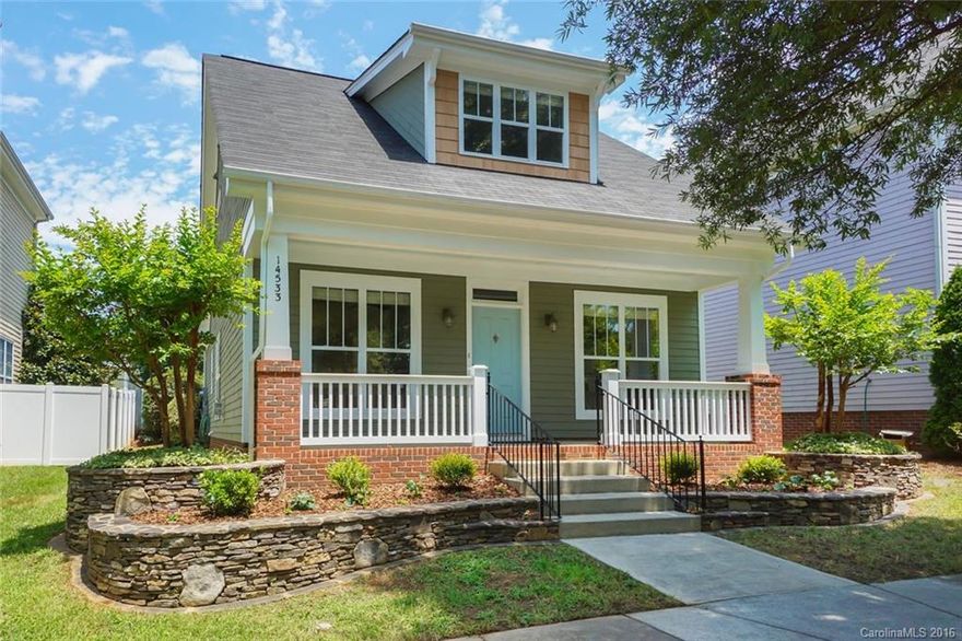 Beautiful & Cozy Home Now Available! From the Moment You Arrive at the Welcoming Front Porch You Will Be Impressed! Lovely Exterior Colors & Stone Planters are Eye Catching! Step Inside for Gorgeous Hardwood Floors & Neutral Colors Waiting for Your Special Touches. Kitchen Offers Granite Countertops/Stainless Steel Appliances. Private Master Suite on the 2nd Floor w/Private Bath/3 Closets/Sitting Area. Oversized Private Slate/Brick Patio for Entertaining. Fresh Paint Inside & Out + New Carpet!