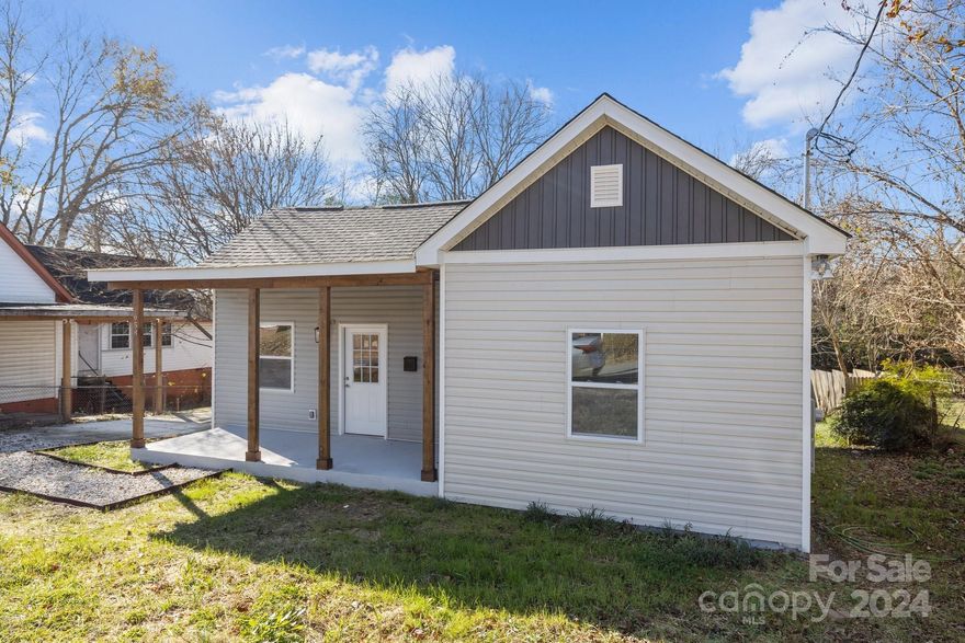 Completely Remodeled Ranch!! Beautiful 3 bedrooms & 2 full baths Home!! Relax on your inviting Covered Front porch & entertain on your large back deck. Come into a spacious Living/Dinning Open Floor-plan to a Modern Kitchen, elegant granite counter tops, new cabinets, & stainless steel appliances. Enjoy your privacy with your split bedroom layout, master bedroom with on-suite at the back to property, plus 2 secondary bedrooms & 2nd full bath on the front. Maintenance free laminate flooring & recess lights throughout. Nice size flat backyard in an upcoming area surrounded by new construction & remodeled homes. New Roof, New HVAC, New water heater, New Flooring, New Plumbing, New Electrical, New fixtures, etc. CO Completion Date 11/14/2023 Available on file. Shed included. Located in the heart of Downtown Lancaster, near the Lancaster Mill and the Lancaster County Recreation. Easy access to Indian Land & Charlotte. ***Ask About the No Down Payment Programs Available for this Home***