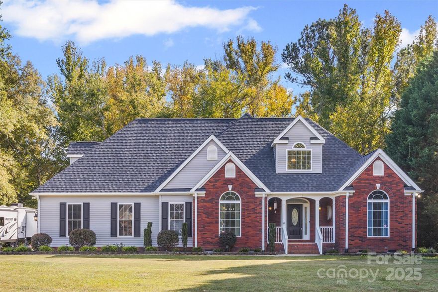 Welcome to this stunning 3-bedroom, 3.5-bath home offering 2,400 sq. ft. of thoughtfully designed living space on a spacious 1-acre lot. Inside, you’ll find a beautiful layout with a bonus room, perfect for a home office, media space, or playroom. Recent updates include 2 new HVAC units, a newer roof, siding, and windows—ensuring comfort and peace of mind for years to come. Relax on the screened-in porch with brand-new screens and enjoy the view of the beautifully landscaped yard, where mature trees and open green space provide both privacy and charm. Blending modern upgrades with natural surroundings, this property is perfect for entertaining, unwinding, and creating lasting memories.