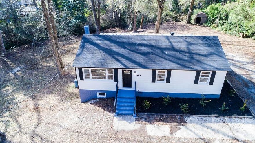 Today I present to you this beautifully updated ranch nestled on a gorgeous lot (almost an acre). It has a split bedroom plan, having the biggest bedroom in the back with an exquisite full bath and double closet. 3 bedrooms at the front, one with double closet and 2 single closets give you plenty of space for your sleeping arrangements. It also has a bonus room, open floor plan and a very nice kitchen with SS appliances and waste disposal! New lighting, new paint throughout the whole house. New LVP flooring and new carpet. It is just too much to list. Come see it today!!!