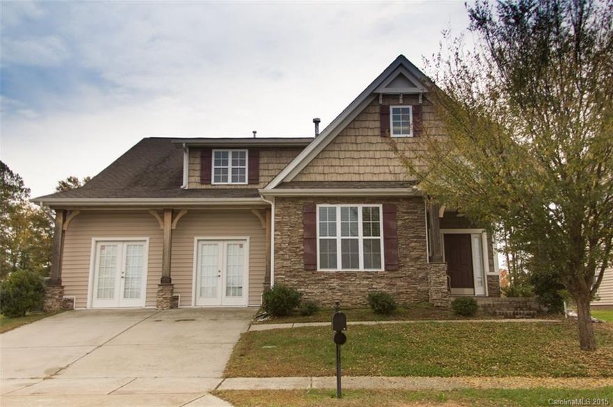 Beautiful home w/ tons of upgrades! Open 2 story Greatroom w stone fireplace & built in book shelves, Crown molding-Granite countertops throughout including baths, Formal dining area /Breakfast bar & nook, 1 Bdrm being used as Playroom, Spacious master w large WIK, Master bath w/ whirlpool, shower, upstairs bdrm is large w own bath & larger open loft area, Preplumbed for central vac, sec system, Irrigation, home was previous model and garage was used for office-has own HVAC. playground across st