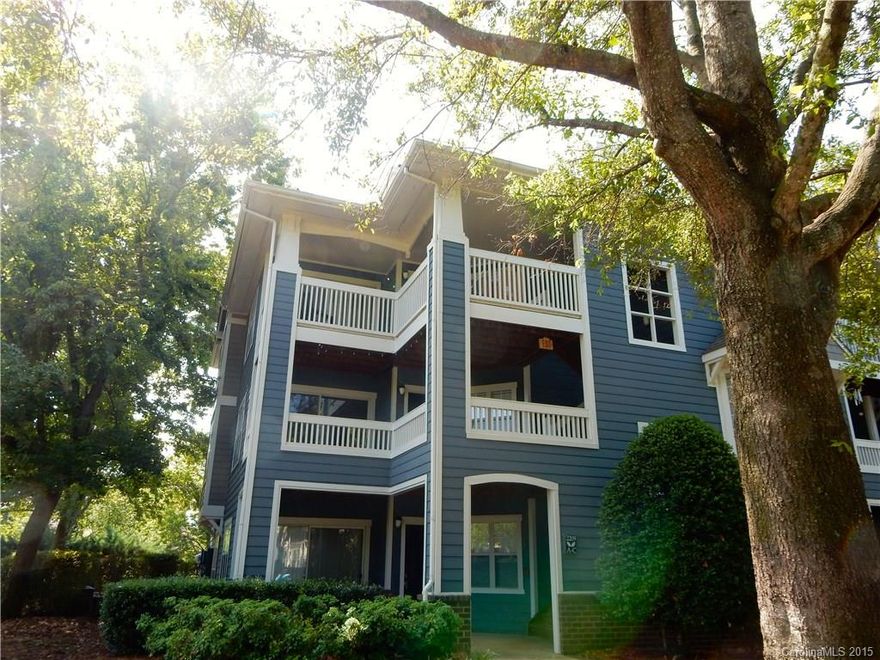 LOCATION!!! DILWORTH AREA...Great private 3rd floor condo in established neighborhood & convenient to everything! Recently updated Kitchen w/new cabinetry & granite countertops. Kenmore Elite SS appliances. Porcelain tile flooring - Kitchen & Dining Area. New carpet Bdrms w/updated Bathrooms. Living Area w/vaulted ceiling, WBFP & real Maple wood floors!  Enjoy the beautiful trees from large Balcony. Low HOA includes water, security system & pool.