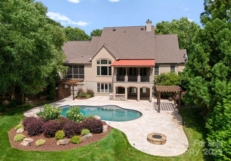 Firethorne's Finest! Experience golf course living at its finest in this luxurious Firethorne estate! Perfectly positioned on a premier lot overlooking the golf course.  This move-in-ready home offers spectacular fairway views & a backyard oasis designed for year-round enjoyment. Entertain in style with a fully equipped outdoor kitchen, expansive patio & heated saltwater pool—all surrounded by lush landscaping for ultimate privacy. Inside, you’ll find high-end finishes throughout, gourmet chef’s kitchen & elegant living spaces that flow effortlessly to the outdoors. The finished basement provides versatile living with additional guest quarters large recreation room, expansive storage space. Whether you’re enjoying quiet mornings with sunrise views or hosting unforgettable gatherings, this home delivers the perfect blend of comfort, sophistication & resort-style living. Golf, luxury & lifestyle converge here—don’t miss your chance to own one of Firethorne’s most coveted homes.