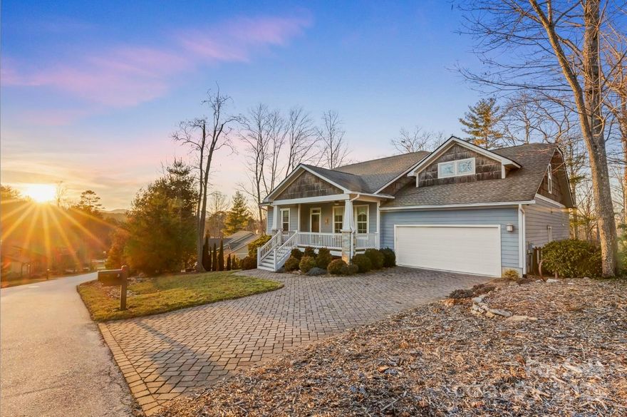 Luxury mountain lifestyle, privacy, comfort and convenience come together in this Arts and Crafts beauty on .76 acre corner lot.  Main level living with open and bright spaces in which to live, work and play, with mountain views from every room.  The bonus room with full bath upstairs can be a private quest quarters, craft room or play area….you decide!  Tons of storage throughout, including 335 sf of finished basement with outside access that is climate controlled and perfect for storage, workout room, music room, etc.   When you’re ready to enjoy the outdoors, simply step outside your front door and onto the many trails in the community, or the 135-acre conservation land that is right next door.   Biltmore Lake offers a 68-acre lake, miles of walking trails, clubhouse, tennis, basketball and pickleball courts and several parks.  All this only 20 minutes from the vibrant arts, entertainment and world class dining of downtown Asheville.