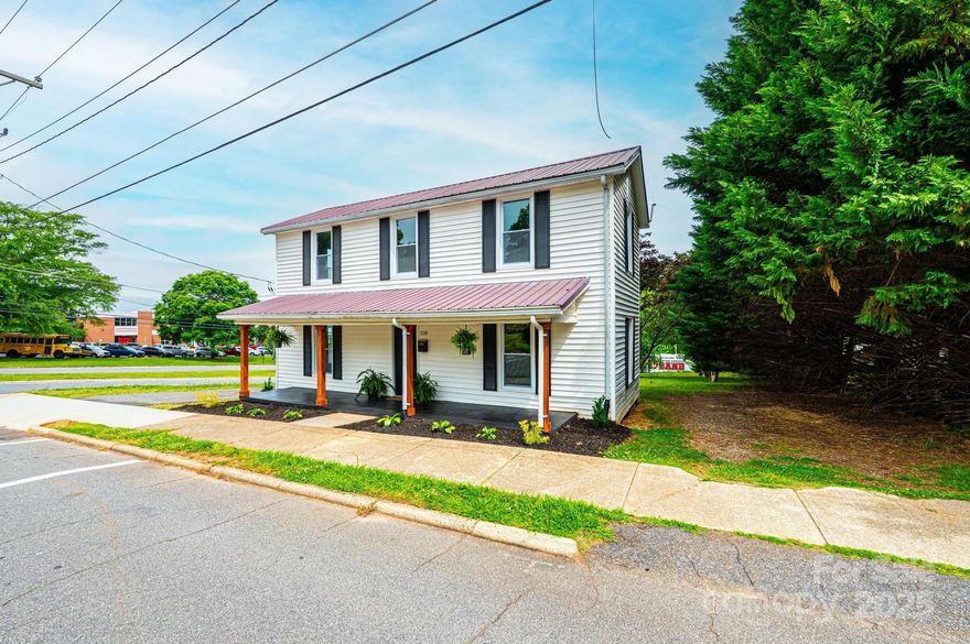 MAKE YOUR REAL ESTATE INVESTMENT HERE...priced at only $140 p/sq/ft and completely remodeled! Over 1600 htd sq ft! 3BR/1.5BA. Vinyl Siding/Trim; HUGE 20'x14' Living Rm; 11'x13' Dining Rm w/pass thru window into Kitchen; Flex Room off Kitchen (could be office/playroom/den) w/rear door to deck & huge backyard; Primary BR on main level w/full BA & laundry rm; Upstairs has 2 huge BRS (appx 13'x14' each) & a half BA! Gas Heat/CA-3 years old; Ext Gas Water Htr; Dbl Carport Det; Covered Front Porch. Renovations include: NEW: Front Door, Interior Doors, 6-in wide floor moldings; Paint; Int Flooring (Smartcore LVP & Carpet); Some New Plumbing; Toilets; Steel Tub & Subway Tile-Look Surround; Vanities; Faucets; Light Fixtures & Ceiling Fans; Kitchen Cabs w/Quartz Countertops & Subway Tile Backsplash; Black Stainless Steel Kitchen Sink; DW; Elec Range; Microwave; Mirrors; Cabinet Pulls; Laundry Rm Cabinets & Farmhouse Hanging Clothes Rack; Landscaping & More! (some ceiling heights less than 7'). Agent is related to owner.