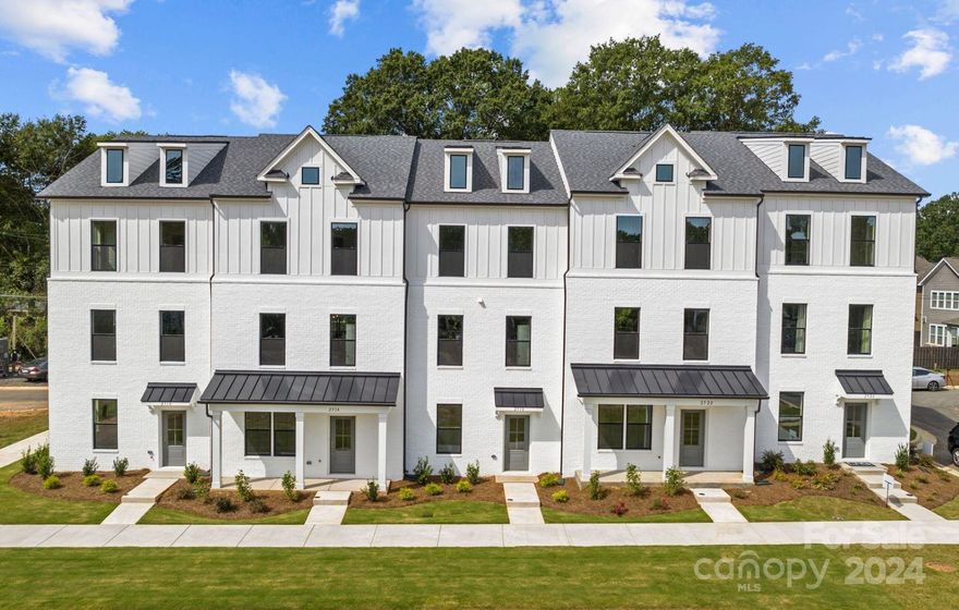 Brand New Construction!  Experience modern living with a 3 bedroom townhome featuring beautiful finishes located  in an ideal South Charlotte location!  Just minutes away from shopping & dining!  

Upon entry of this amazing three level, rear-load garage you’ll find a quiet study or bedroom & full bath, adjacent the foyer. Walk up the stairs to your light & bright second level where you’re greeted with a spacious breakfast area kitchen with an island and stainless steel appliances. The beautiful primary suite features two closets and an ensuite bath with dual sinks, tile floor, a walk-in tile shower with semi-frameless glass door and tile bench seat.  The second bedroom has an ensuite full bath. he laundry area completes the 3rd level. Study on main level could be used for 3rd bedroom, has closet.

Lawn maintenance, water & sewer included in HOA fees. Location, Location, Location!