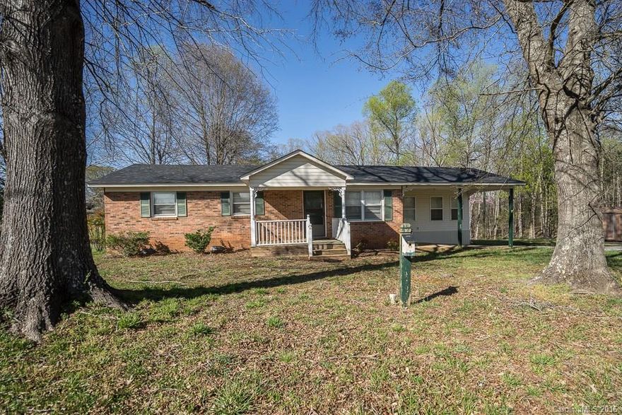 3010 Hillcrest Rd York, SC 29745. This Brick Ranch with 3 Bedrooms sits on a Private Wooded lot and offers Open Floor Plan perfect for Family gatherings.  Kitchen displays tons of Quaint Cabinets and Oversized Island/Sitting area. New Roof Replaced Feb. 2016. 100% USDA Financing Available. LOW County Taxes. Surrounded By Nature!!