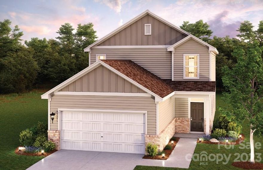 Come see why everybody is talking about living in York, SC.  Welcome to Asbury Ridge where you will find beautiful  homesites, with winding roads, walking trails, playground and sidewalks to enjoy with your friends and family.  The Olympic Model is an open floor plan, known for its spacious bedrooms.  On the main floor you will have an open concept with a bedroom down, large Granite island in the kitchen with stylish cabinets. The great room features a beautiful fireplace! Bonus loft space on the 2nd floor! Fiber cement exteriors and beautiful elevations. Home is connected to Smart home products.

Community features: playground, walking trails, community garden and sidewalks.

Easy access to Hwy 5 and 49 to help make your commute simple.