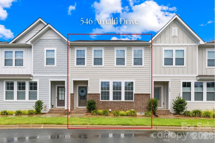 What’s Special!
Partial Lake Norman Views | Custom Trim | Rich Hardwood Floors | Quartz Kitchen | Spacious Island | Covered Balcony | Juliet Balcony | Vaulted Primary Suite. 

Enjoy refined lakeside living in this beautifully appointed townhome in sought-after Davidson Bay. Thoughtfully designed with custom trim and rich hardwood floors throughout, the home features a bright, open-concept layout perfect for both entertaining and everyday comfort. The chef’s kitchen is the heart of the home, showcasing quartz countertops, premium stainless steel appliances, and a generous island ideal for gathering.

Step outside to the covered balcony and take in peaceful, partial views of Lake Norman—perfect for morning coffee or evening relaxation. Upstairs, the vaulted primary suite offers a serene retreat with a charming Juliet balcony and a spacious walk-in closet. With designer finishes, abundant natural light, and a low-maintenance lifestyle, this home combines elegance and convenience just minutes from Davidson’s shops, dining, and waterfront attractions.