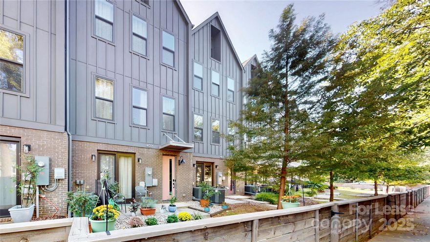 Located in the highly sought-after Villa Heights neighborhood, this modern townhome combines style and convenience just minutes from Uptown Charlotte. Featuring three bedrooms, each with its own en suite bathroom, the home offers privacy and flexibility for any lifestyle. The open main level boasts a bright living and dining area, a sleek kitchen with stainless steel appliances, contemporary finishes, and an oversized island perfect for entertaining. A versatile lower-level bonus room makes an ideal home office, gym, or media space, while added perks include a washer and dryer, two-car garage, and a welcoming front patio. With popular restaurants, breweries, and shops just steps away, this home puts the best of Villa Heights right at your doorstep.