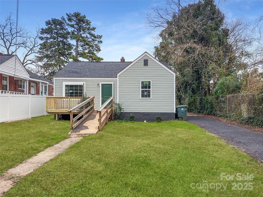 Come visit this newly renovated home in Salisbury, NC! Features include new siding, new central air unit, updated interior, front porch addition, along with many more. Located near Catawba College, this would make a perfect college home or rental income opportunity. Owner financing available! Come see it today!