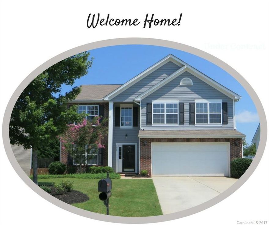 BACKYARD OASIS! Spacious, immaculate home w/ a backyard you're going to love! HWs in entry,Brk,Half Bath & Family Rm w/FP.  Large formal Living/DR. Chef's Kitchen has tile flooring,center island, beautiful concrete counter tops. Crown molding thru main level. Huge Master Suite w/sitting area, dual sink vanity, garden tub, sep shower, double WICs. 3 good-sized secondary BRs + loft area. Rear patio & deck w/pergola look out to level backyard surrounded by pretty landscaping & mature trees.