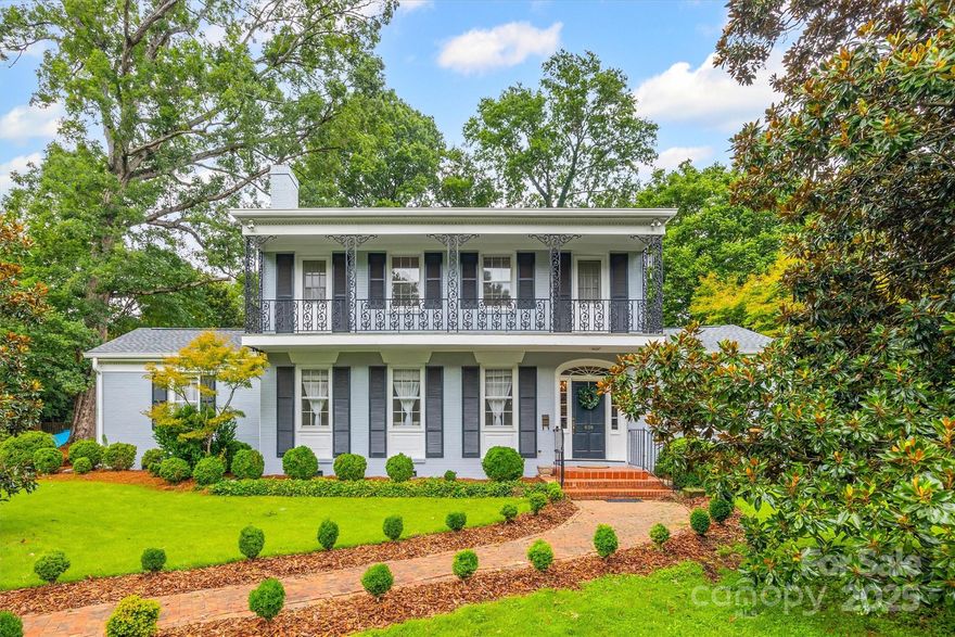 This one is special!  Welcome to this beautifully maintained 3-bedroom, 2.5-bathroom brick home in this classic area of Rock Hill.  Built in 1952, this unique home with a second floor balcony blends timeless character with some modern updates. Step inside to find large rooms, tall ceilings and a beautiful staircase on original hardwood floors that have been recently refinished.
The renovated kitchen offers modern conveniences while maintaining the home's vintage appeal and you will love the gracious layout featuring a large dining room, inviting living room, cozy den, and a large study or 4th  bedroom.
Don't miss your chance to own this unique property in a prime location close to schools, dining, and downtown Rock Hill. This treasure has the potential to be a beautiful mansion in a HOA free neighborhood full of tree-lined streets with an idyllic feel.
Pictures and measurements coming soon—stay tuned!