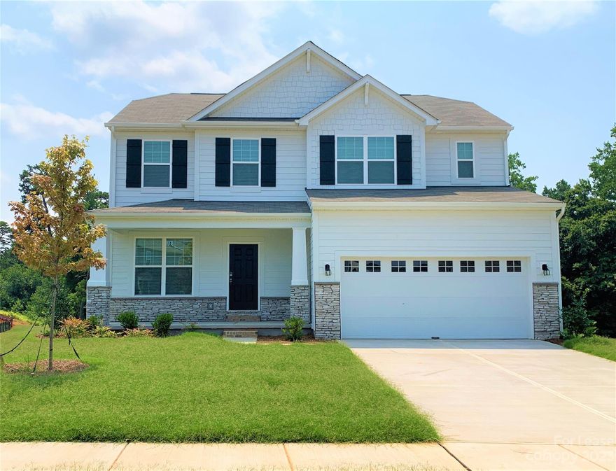 Located in the Heritage at Neel Ranch community, this 2,000 sq. ft. 2-story home with 4 bedrooms and 2.5 baths is just waiting for you! 
This stunner welcomes you home with 9' ceilings on the main floor. The spacious family room showcases a cozy fireplace, perfect for those chilly nights. There's a fabulous kitchen with ceramic white tile backsplash, gray cabinets, granite countertops and a breakfast nook. It has the functionality that is a cook's dream, equipped with an island ideal for prep work and entertaining and all stainless steel appliances including a convection oven, dishwasher & electric range. Head upstairs to the large primary suite, a perfect retreat after a long day. The bedroom features a large walk-in closet with an en suite bath, dual sink vanity and a walk-in shower. Three additional bedrooms, the laundry room and a second full bath round out the upper floor. Start your day with a cup of coffee on the back deck! The unfinished basement provides extra storage.