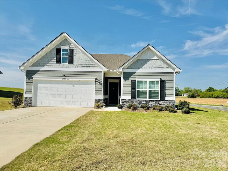 Price Improvement -Don't miss this like new home on nearly half an acre!

Welcome home to comfort, style, and effortless living on nearly half an acre! 

This beautifully maintained one-owner home features a bright open concept layout designed for both everyday living and entertaining. The spacious kitchen is the heart of the home, showcasing stainless steel appliances, Blanco Maple quartz countertops, and a large island ideal for gathering. The home is also equipped with a whole-house surge protector for added protection and peace of mind.

The seamless flow into the living and dining areas creates an inviting atmosphere, while the split bedroom floor plan offers privacy, with a spacious primary suite, ensuite bath, and walk-in closet. 

Unwind after a long day on the covered back patio, the perfect spot to relax and enjoy the peaceful surroundings overlooking your expansive backyard. 

Conveniently located near outdoor recreation, shopping and dining. 
Move In Ready – Schedule your showing today!