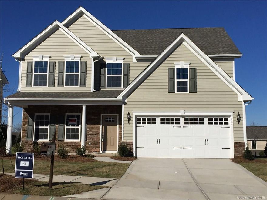 This Master Down floor plan features  an additional 1st floor master, 4 BR, 4 full BA. Gourmet Kitchen with SS appliances, granite, island, Morning Room extension, loft and bonus room! When you visit Massey, you’ll be greeted with a stately entrance and tree-lined roads that leads to the community’s amazing 2-story clubhouse. The clubhouse features a large fitness center, kitchenette, and parlor! Massey’s Junior Olympic sized pool with splash zone & lazy river can't be beat!