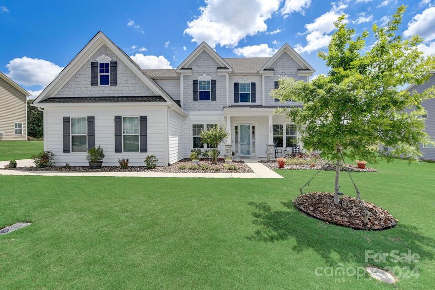 Welcome to your new home in the coveted Greenbrier neighborhood! This stunning home boasts 4 beds/3.5 baths, including a highly desirable 3-car garage. The open floor plan, accentuated by 10ft ceilings, 8ft doors, and crown molding on the main level, creates an expansive and inviting atmosphere for both daily living and entertaining. Conveniently step outside to discover the fully fenced backyard, complete with an upgraded patio, perfect for hosting gatherings or enjoying serene moments outdoors. Indulge in the luxury of the primary bedroom, which includes a private seating area and ensuite bath, offering a tranquil spa-like retreat. Additionally, enjoy the benefits of Union County schools and the convenience of being close to downtown Waxhaw, renowned for its charming atmosphere, restaurants, and shopping destinations. This home offers the perfect blend of comfort, elegance, and convenience. Don't miss the opportunity to make this exceptional property yours. Schedule a showing today!