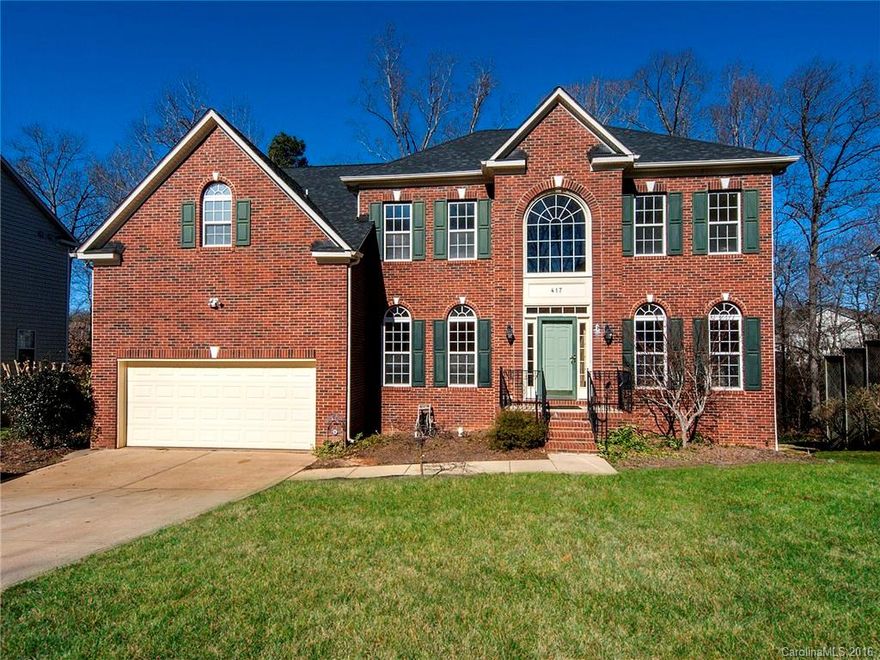 Back on the market and reduced over 40K!  One of the largest homes in Knightsbridge with full finished basement.  Great deck overlooking the wooded lot.  HVAC 3 years old, Roof 3 years old, Shed has running hot & cold water.  Separate well for irrigation. Won't last long at this price!   Needs updating but great price for the square footage.