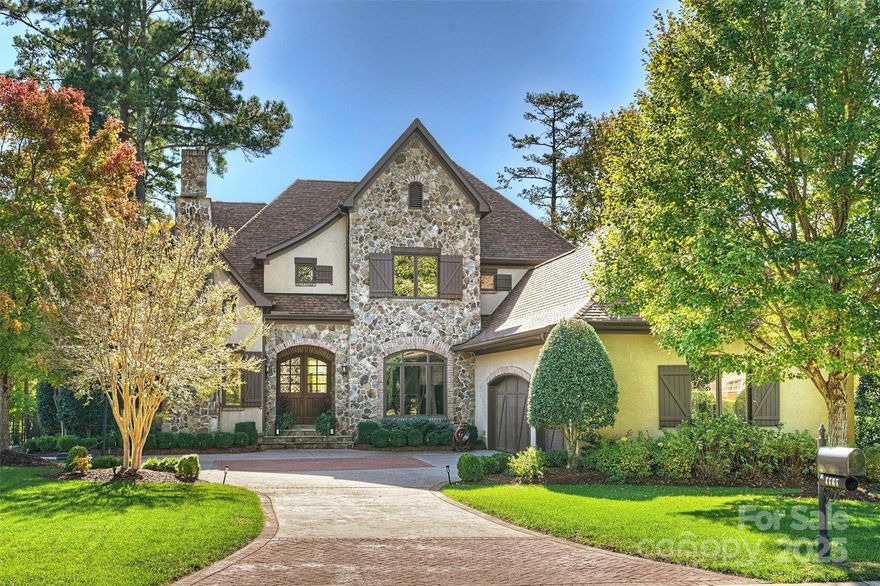 Welcome to 1105 Hadley Park. Backyard paradise awaits! Salt water heated pool & spa, stone fire pit, travertine pool decking that offers plenty of space for lounging and sectional seating options. Custom wrap around enclosed porch with EZE-Breeze window system and dual bi-fold accordion doors that allow you to open the main level to the entire porch! Stone terrace with outdoor kitchen, built-in gas and ceramic grills. Private pool bath addition(5th full bath),includes dry sauna, shower, & pool storage. Inside the home you will find a large primary on the main level, 3 upstairs bedrooms all ensuite, a main level study with vaulted ceiling & fireplace, large upstairs loft with built-ins, second floor additional recreation room(no closet) or could be an extra office space. HVAC, water heater, roof, pool, porch, pool bath and sauna, outdoor kitchen, landscaping, all updated or added since 2020. Extensive landscape package and fenced yard.