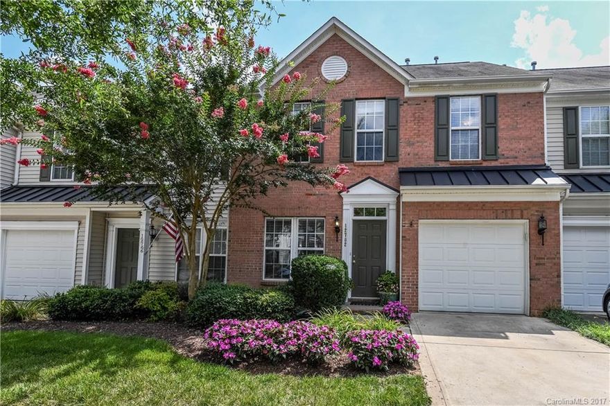 Wow---This One Won't Last! Completely Updated Townhome with Open Floor plan & 1 Car Garage in Blakeney Greens! Priced to Sell! Walk to Restaurants & Shopping! Beautifully Updated Kitchen w/ Stainless Steel Appliances, Granite Countertops & Large Dining Area. The Spacious Kitchen Opens to a Cozy Sunroom with Plenty of Light! Lg Master Suite Upstairs w/ 2 Additional Bedrooms.  Private Back Patio w/ Lush Landscaping! This Home has been Completed Remodeled and is Truly Move-in Ready!  Welcome Home!