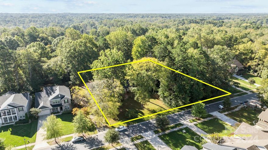 Excellent opportunity to own 2 developable lots in the South Charlotte area, just off Sardis Rd. There are 2 parcels of land in an established neighborhood, but these have been grandfathered to be excluded from the HOA. One lot is cleared with a home on the site, while the other lot would still need to be cleared. Minutes to a host of the area's most exclusive private schools, restaurants and shopping!